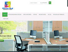 Tablet Screenshot of oficinasideal.com